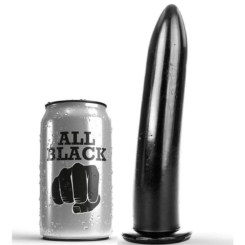 All Black - Dual-Use Anal & Vaginal Dilator 20 cm