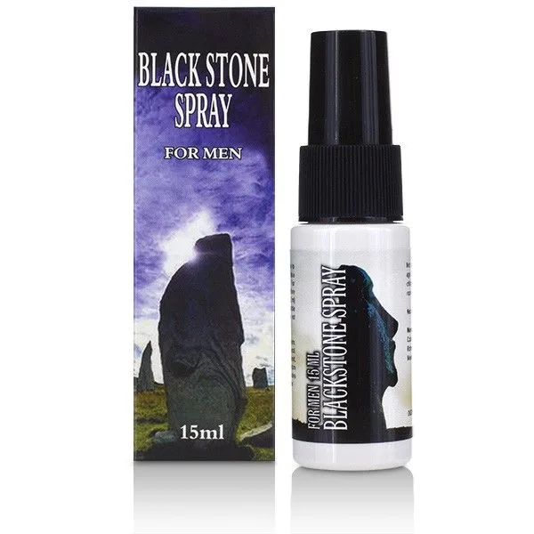 Cobeco Black Stone Delay Spray för män – 15ml desensibiliserande spray för klimaxkontroll