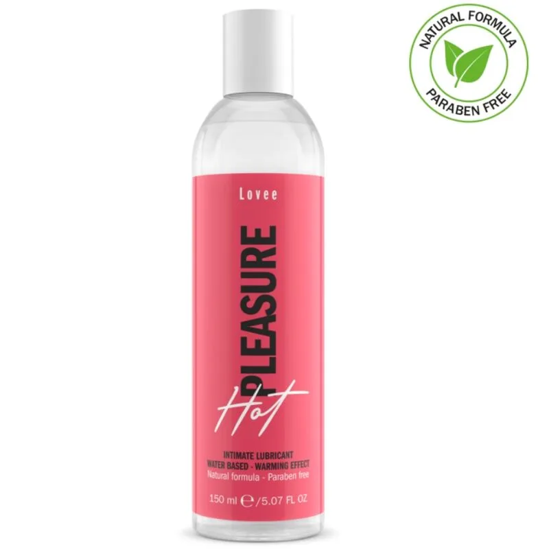 Intimateline - Lovee Hot Pleasure Värmande Vattenbaserat Intimglidmedel 150 ML