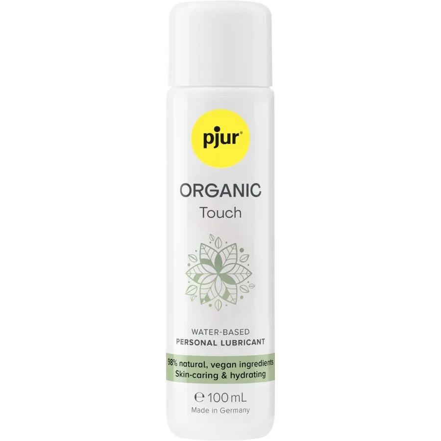 Pjur Organic Touch Vegan Water-Based Personal Lubricant – Hydrating Natural Formula 100 ml