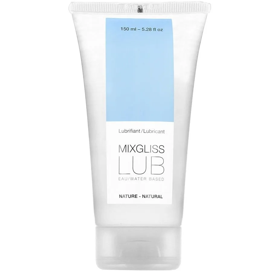 Mixgliss Natural Unscented Water-Based Personal Lubricant 150ml
