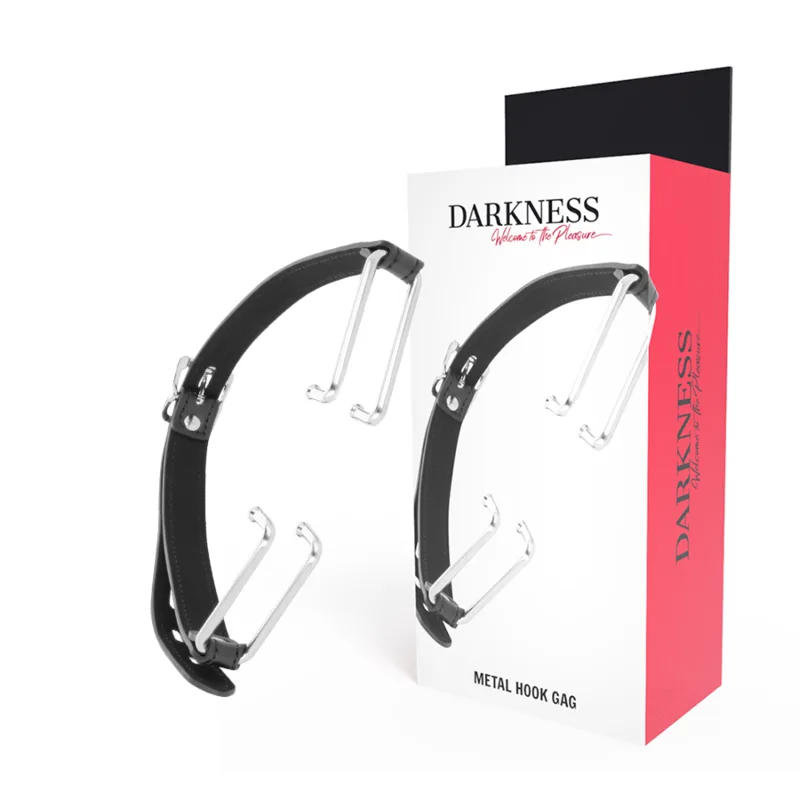 Darkness - Open-Mouth Gag with Hook Attachment
