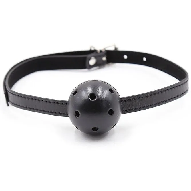 Ohmama Fetish - Vented Ball Gag with Adjustable Straps