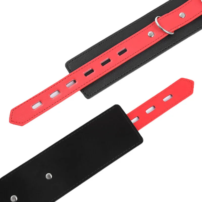 Ohmama Fetish Series - Adjustable Lock Buckle Wrist Restraints