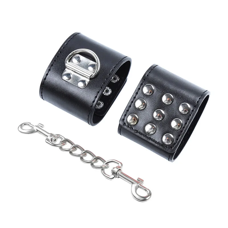 Ohmama Fetish - Wrist Restraints with Snap-Fasten Metal Buckle
