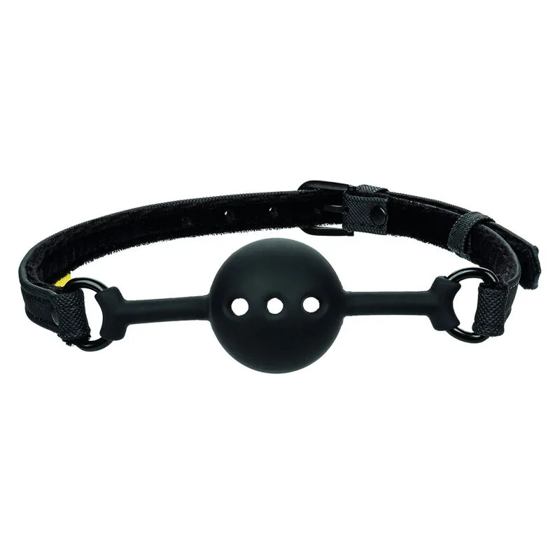 Calexotics - Boundless Breathable Ball Gag med justerbart veganskt läderband