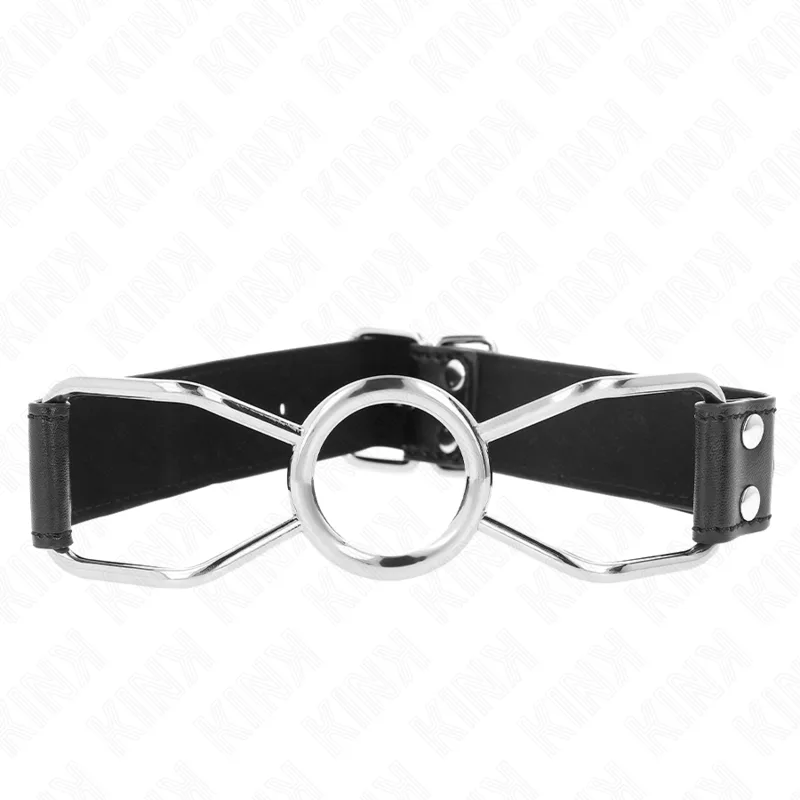 Kink Spider Munkavle – Oralt Hållband, 60 cm Rem, 3 cm Ring (Storlek S)