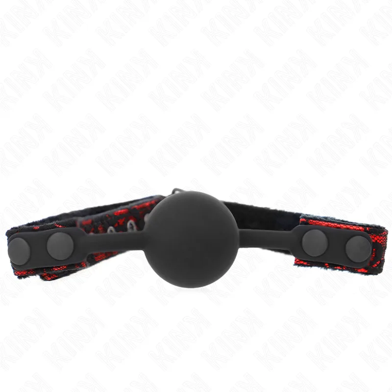 Kink Scandal Silicone Ball Gag – 4 cm Ball with 65 x 2 cm Adjustable Strap