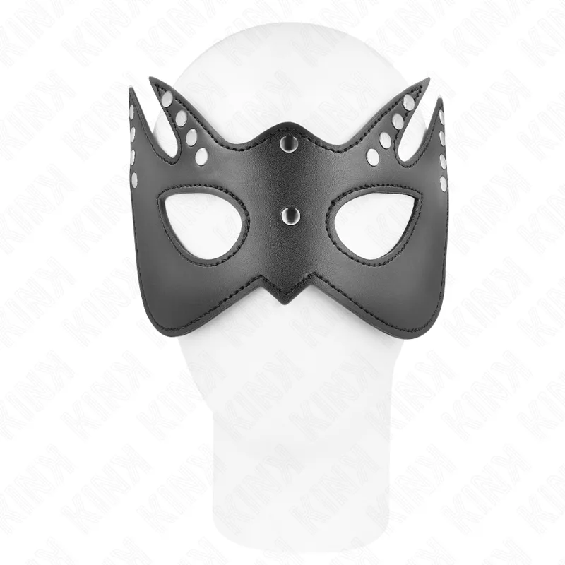 Kink Bat Mask with Rivets – Dramatic Full-Face Fantasy Mask (23 x 15 cm)