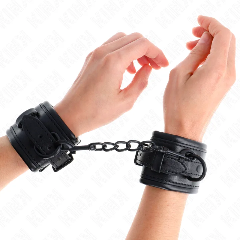 Kink Adjustable Wrist Restraints – Black (20–30 cm x 6 cm)