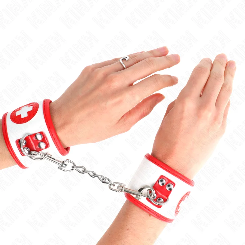 Kink Mini Nurse Handledsrestriktioner – Justerbara Manschetter (18–23 cm x 5 cm)