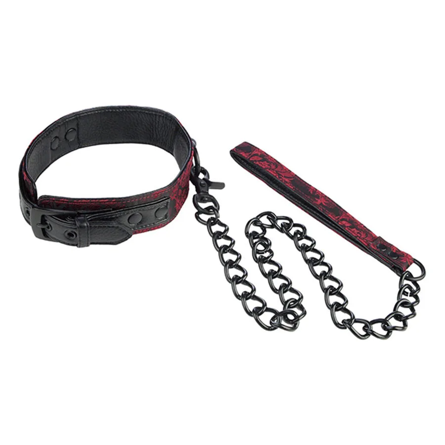 Calexotics - Scandal Collar with Detachable Chain Leash