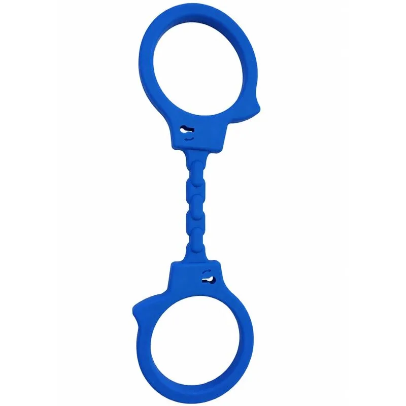 Diablo Picante - Silicone Restraint Handcuffs in Blue