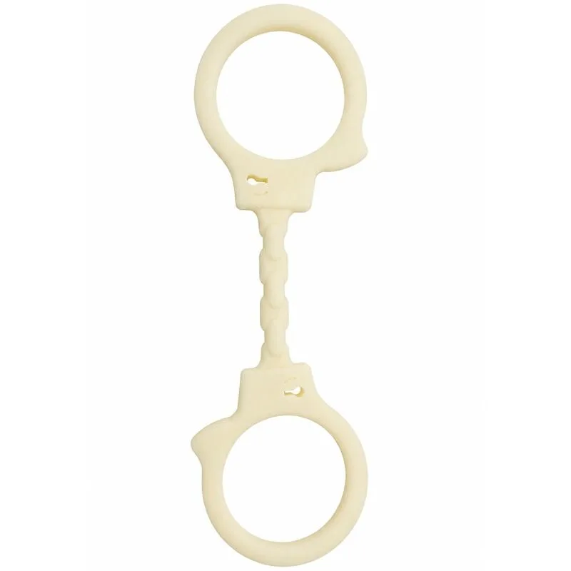 Diablo Picante - Silicone Glow-in-the-Dark Handcuffs Fluorescent