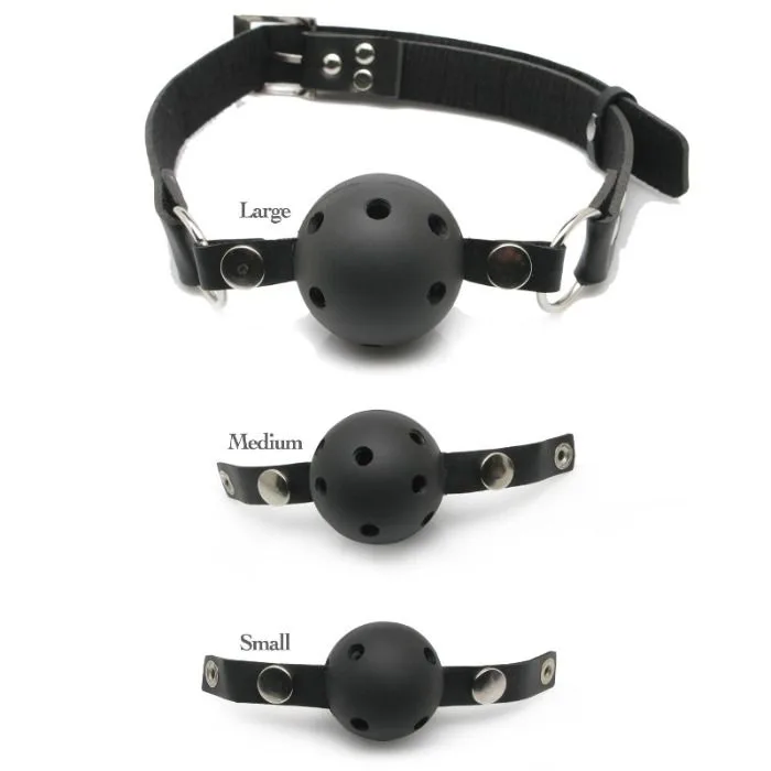 Fetish Fantasy Series - Ball Gag Training System with 3 Interchangeable Gags