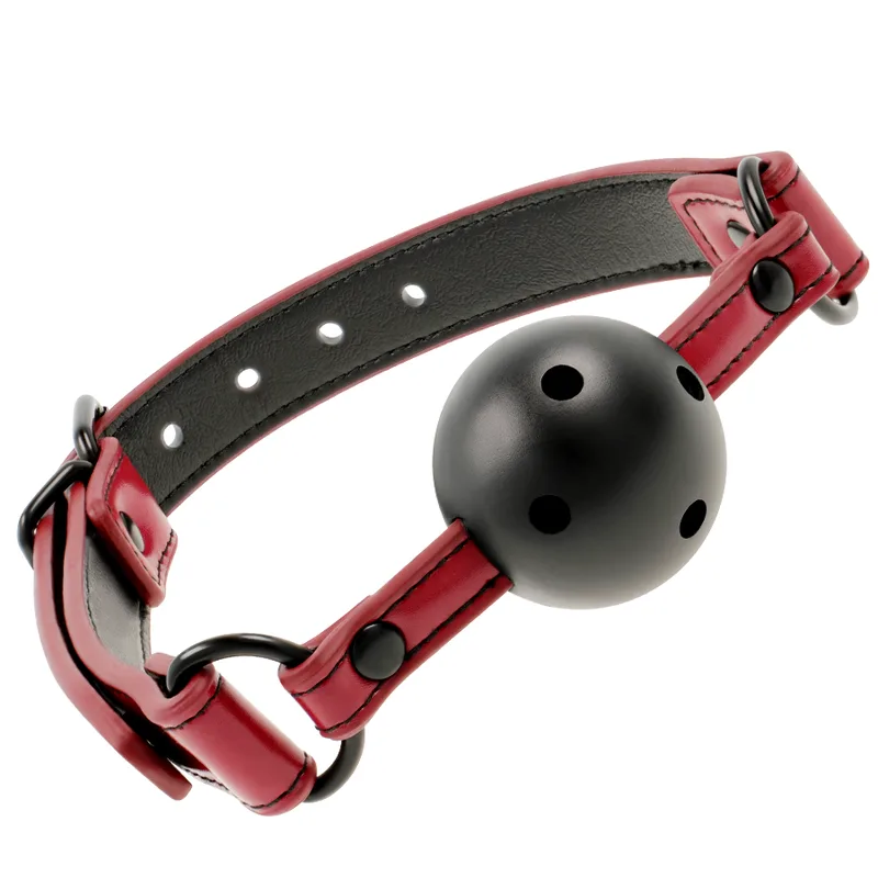Fetish Submissive Dark Room - Breathable Ball Gag