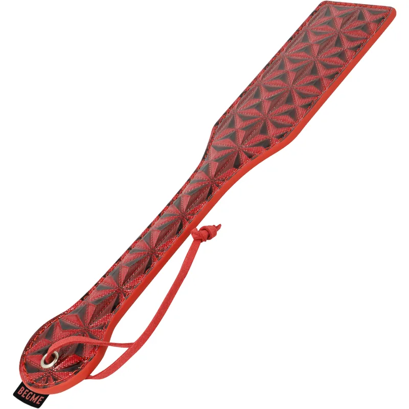 Begme Red Edition Vegan Leather Paddle Flogger