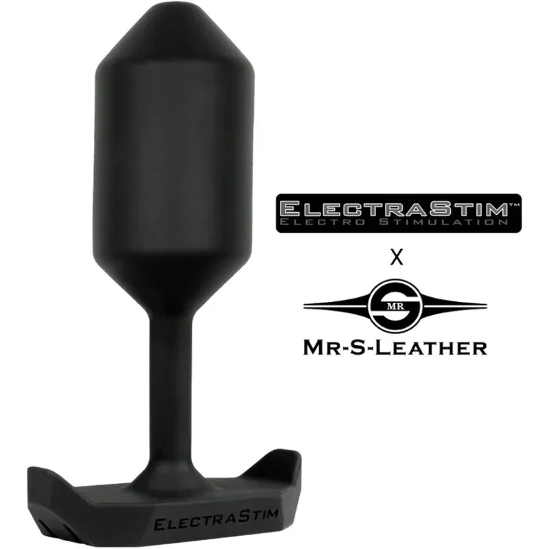 ElectraStim x Mr. S Leather Bipolär Elektroledande Silikon Analplug