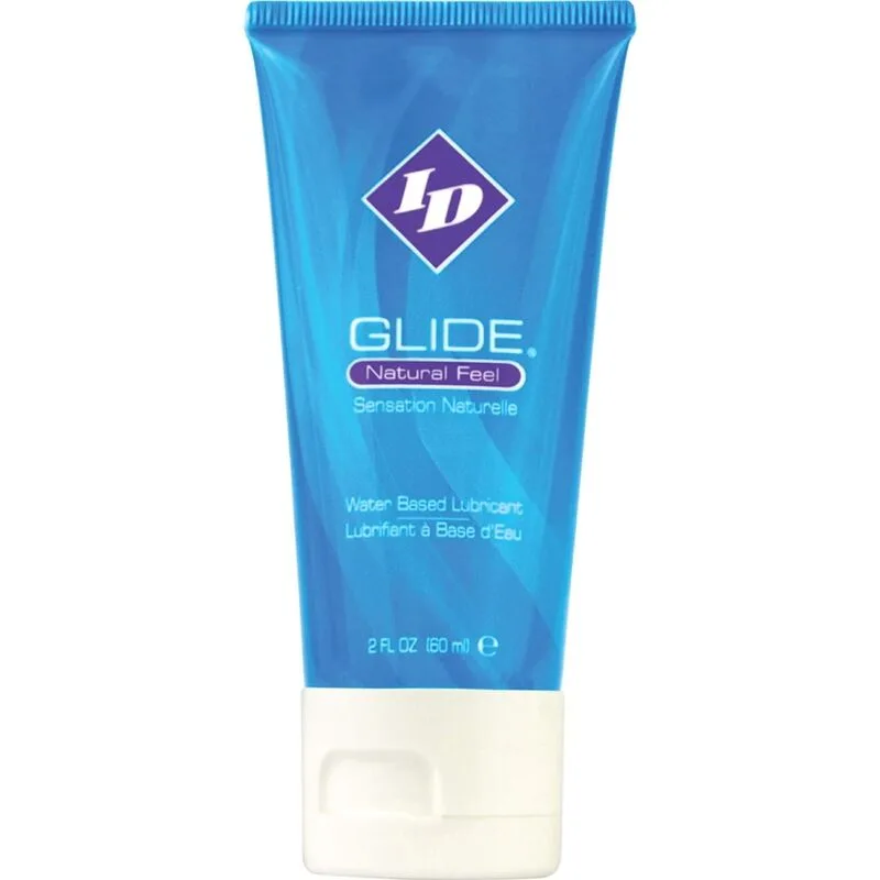 ID Glide - Ultra Long-Lasting Water-Based Personal Lubricant | Travel Tube 60ml