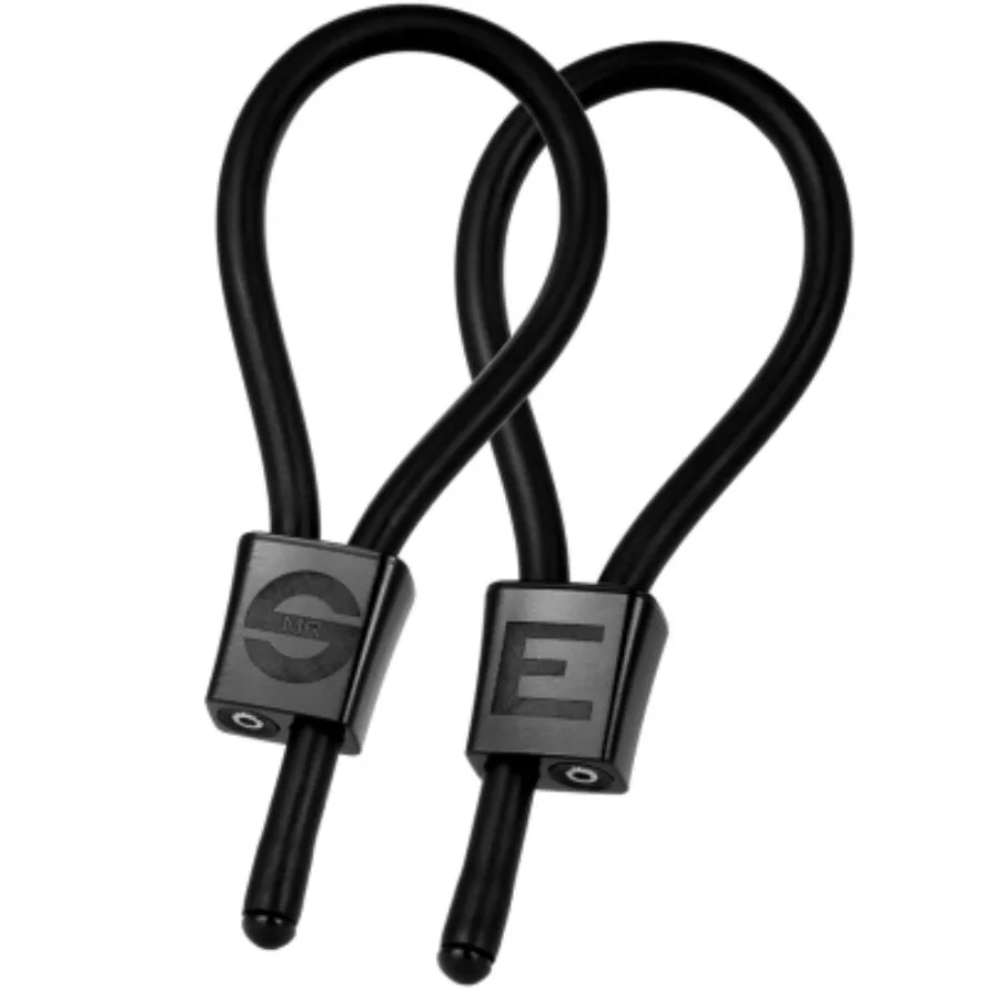 ElectraStim Prestige Electra Loops Justerbara Elektrostimulerings Penisringar - Svart