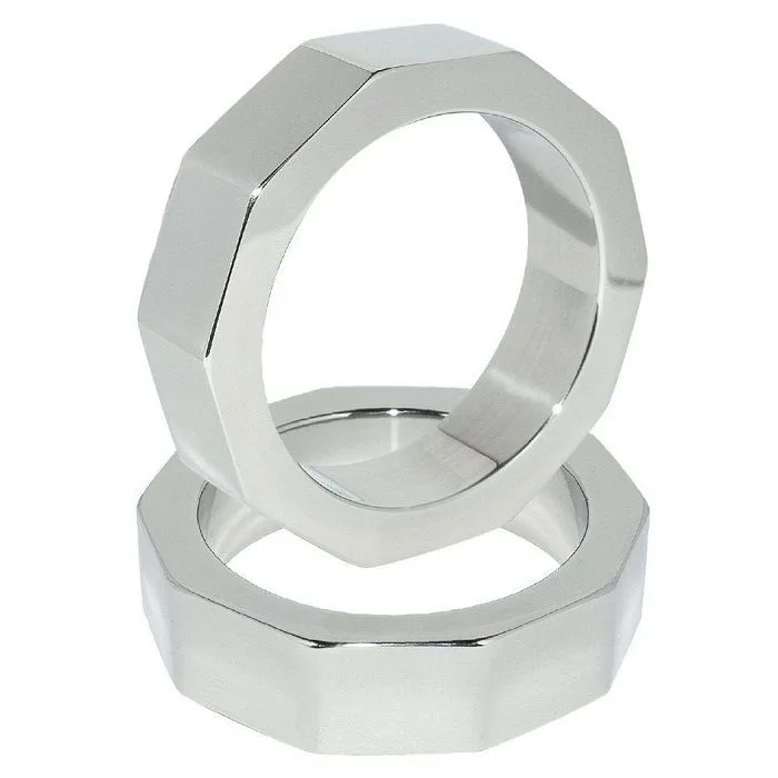 Metal Hard - Penis- och testikelsring 50 MM Rostfritt Stål