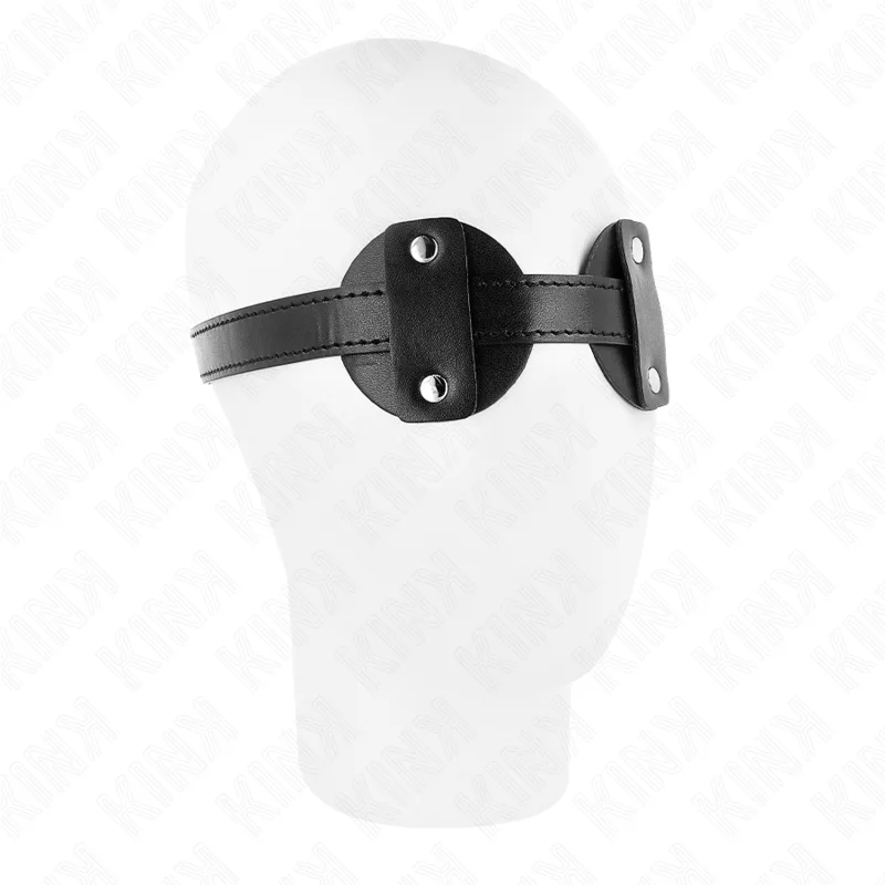 Kink Round Blindfold with 5.9 CM Coverage and Adjustable Strap 40.5–67 CM