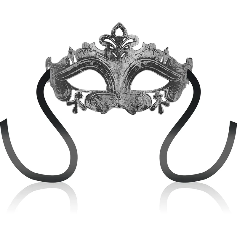Ohmama - Venetiansk Maskeradmask i Silver