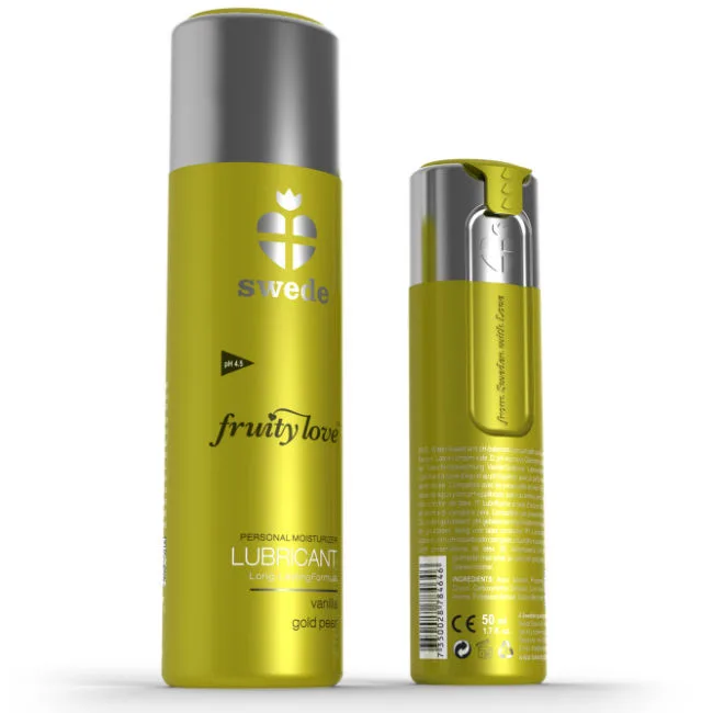 Swede Fruity Love Vattenbaserat Glidmedel – Vanilla Gold Pear 100ml